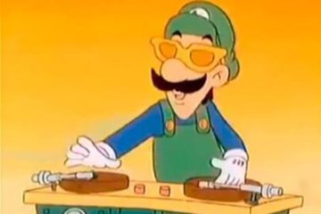 Luigi DJing Somehow